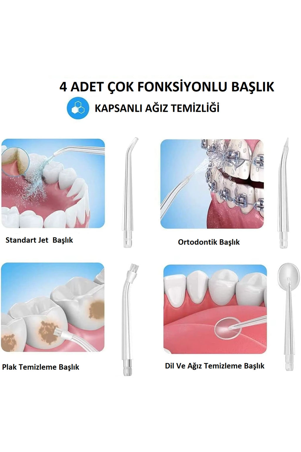 Zarifies ağız duşu şarj