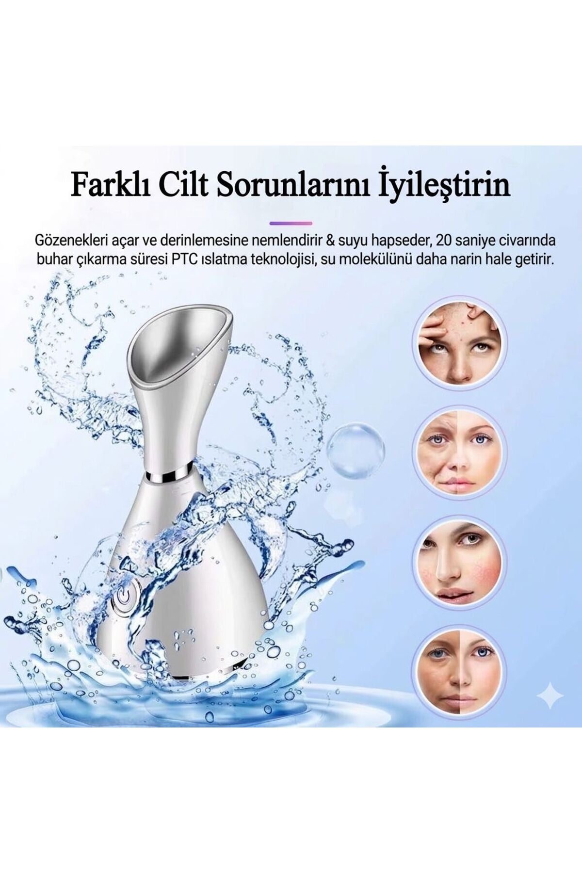 Zarifies buhar cihazı nano buhar
